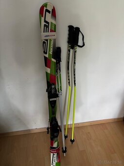 Lyže 140 cm, model Formula, s palicami - 2