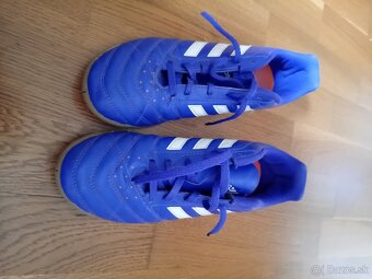 Modré halovky / halova obuv Adidas 36 ( 36.5) - 2