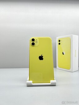 iPhone 11 YELLOW NOVÁ BATÉRIA 100% ZDRAVIE - 2
