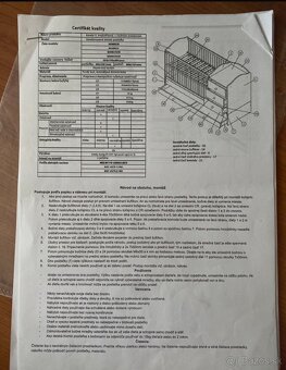 Postieľku s komodou - 2