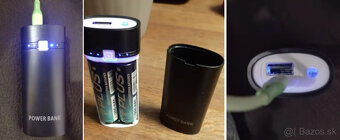 Predám power banky do vrecka - vymeniteľné li-ion 18650 - 2