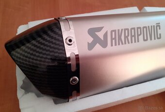 Ladená koncovka výfuku Akrapovič dlhá verzia 470mm - NOVÁ - 2
