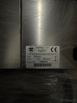 RMA Gastro FTH-30 E – Elektrická grilovacia platňa (hladká) - 2