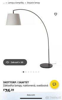 Stojaca lampa Skottorp IKEA - 2