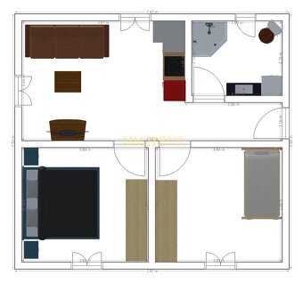 Stavebný pozemok Nové Sady - Kotrbál, Nitra - 2