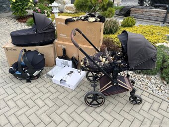 Cybex priam rose Gold trojkombinacia - 2
