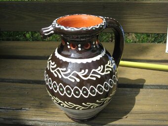 Pozdišovská keramika džbán výška 23 cm. Pozdišovce. - 2