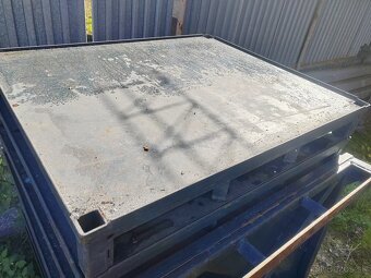 Pracovný stôl/ponk/regál/železne palety - 2