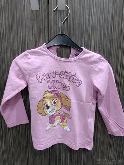 9 ks tričká. Veľkosť 92 .cena 7€ - 2