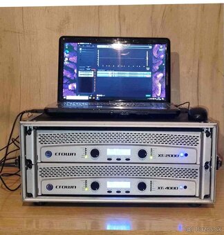 CROWN XTI 2000 + XTI 4000 ( Digitalny zosilňovač USA ) - 2