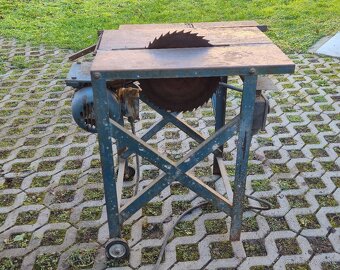 Stolová píla s hobľovačkou 1,5kW - 2