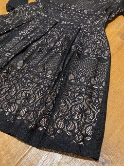 B. Darlin - čierne čipkované šaty - 2