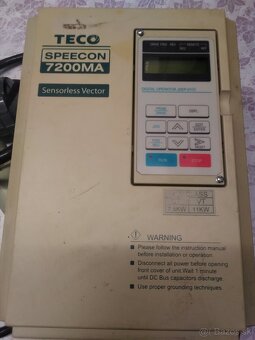 Frekvenčný menič TECO - 2