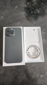 Predám Iphone 15 pro max 256gb black titanium - 2