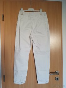 Biele jeansové nohavice - 2