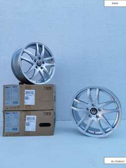 Proline 7,5x18 ET45 5X120 Silber Vw T5,T6 1241 - 2