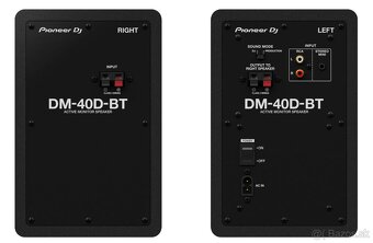 Pioneer DJ DM-40D-BT čierne - nové - 2