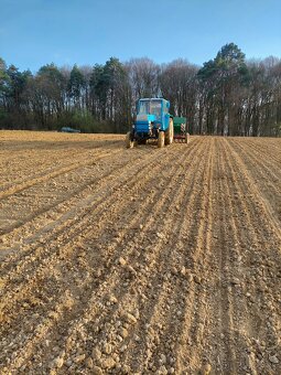 Zetor 8011 + Kombajn Claas Compact 30 - 2