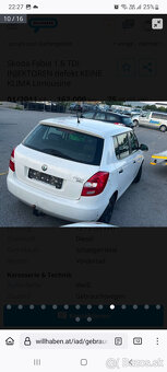 škoda fabia 2 1.6tdi biele na diely - 2