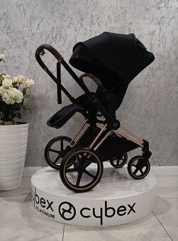 NAJNOVŠÍ CYBEX PRIAM 4 ROSEGOLD PLATINUM BLACK - 2