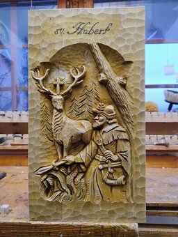 Sv.Hubert,patrón polovnikov,darcek - 2