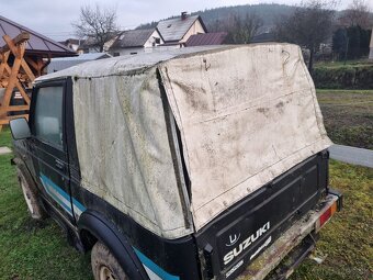 Predam na suzuki samurai plachtu - 2
