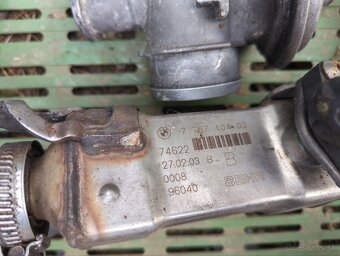 Chladič spalin M57 + EGR ventil - 2