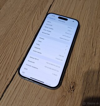 Apple iphone 15 128gb biely - 2