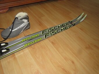 Predam bezkovy set,Fischer,187 cm,SNS,c.38,supiny - 2