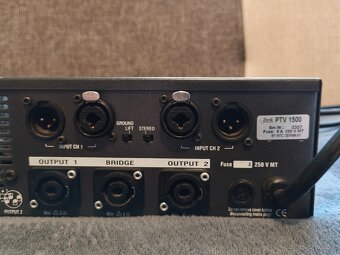 Dynacord D-12,Zeck ptv 1500 - 2