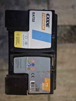 nova autobateria exide premium 72ah - 2