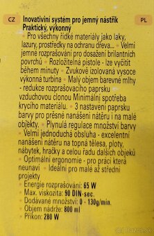 Striekacia sada Wagner W550 - 2