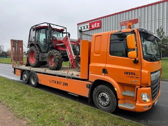 Přeprava strojů, vozidel, plošin, zemědělské techniky - 2