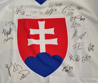 DRES - Podpísaný slovenský hokejový reprezentačný dres. - 2