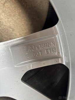 Originál disky Audi R18 Continental 235/55R18 - 2
