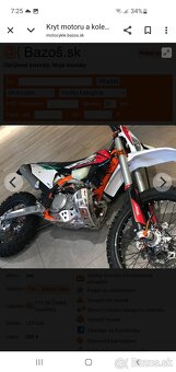 Ktm exc 300 tpi ...kryt kolena vyfuku...motora - 2