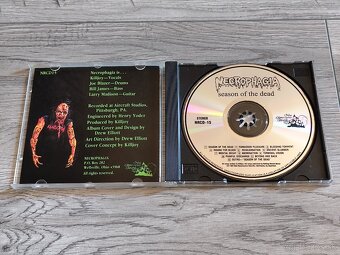 NECROPHAGIA - "Season Of The Dead" 1987/2019 CD -REISSUE- - 2