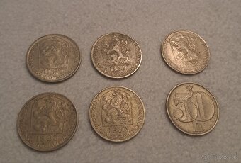 50 halier Československa 1985 - 2