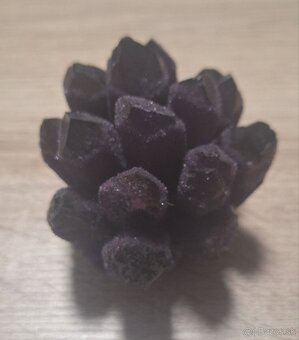 Prírodný Fialový Ametyst Phantom - typ 3 - 2