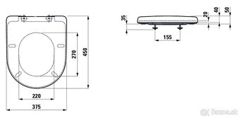 Predam WC sedatko Laufen Pro - 2