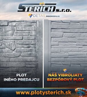 BETÓNOVÉ PLOTY PRIAMO OD VÝROBCU- Výroba•Montáž•Doprava• - 2