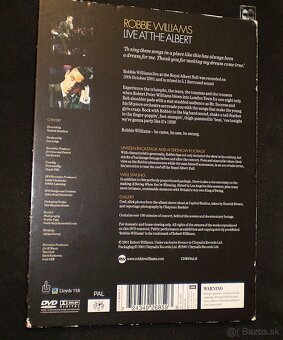 ROBBIE WILLIAMS - LIVE AT THE ALBERTS , orig.DVD - 2