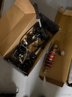 bmw s1000rr 2010 tlmiče- predok zadok original - 2