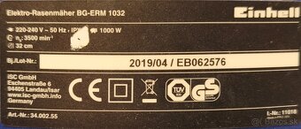 Elektrická kosačka - 2