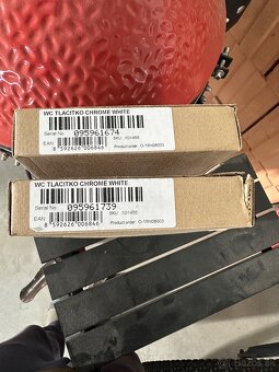 RAVAK WC tlačítko, Chrome - White - 2