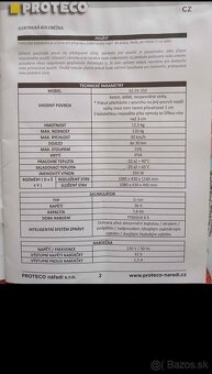 Elektricka kolobežka Proteco - 2