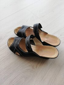 Dámske topánky/sandále na podpätku - 2