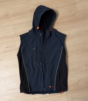 Pracovná softshell bunda s odzipovateľnými rukávmi (ako nová - 2