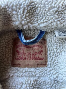 Levis chlapčenská tateplená riflová bunda - 11/12 r - 2