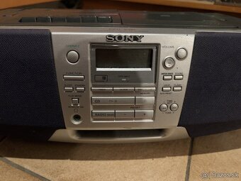 Sony STEREO prenosné rádio Boombox 230v sieť aj Baterky - 2